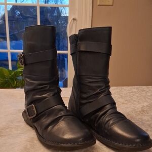 Miss Mooz Pasha Boots Dark Blue Size 40